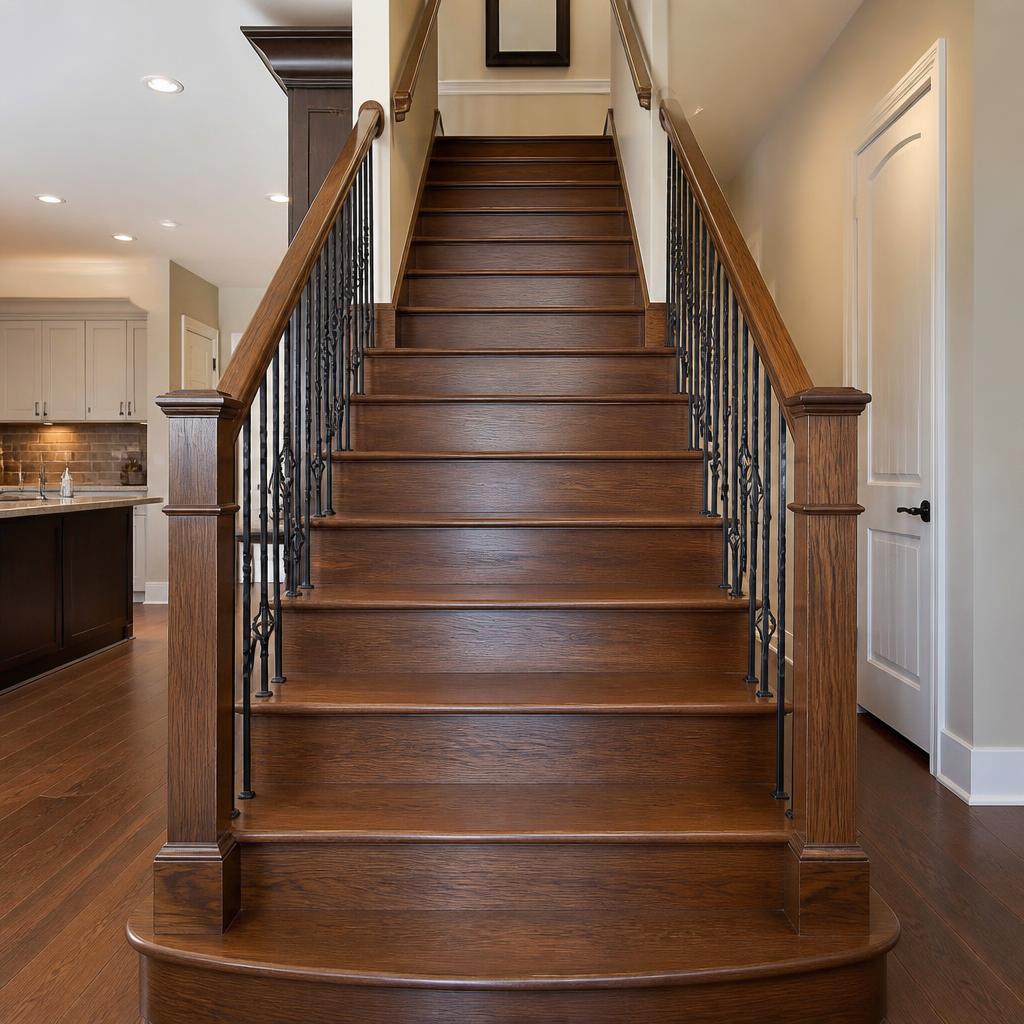 Hardwood Stair Installation in the Charlotte Metro Area
