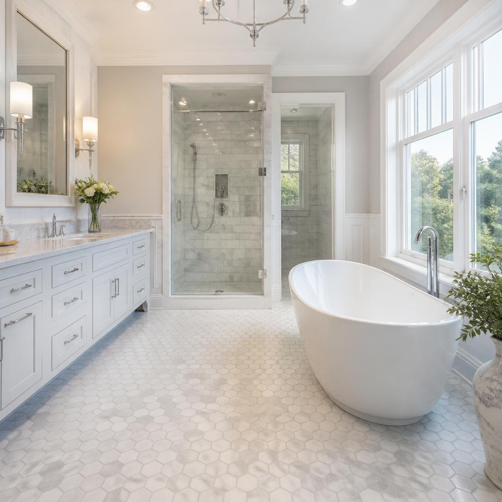 Where mosaic tile belongs