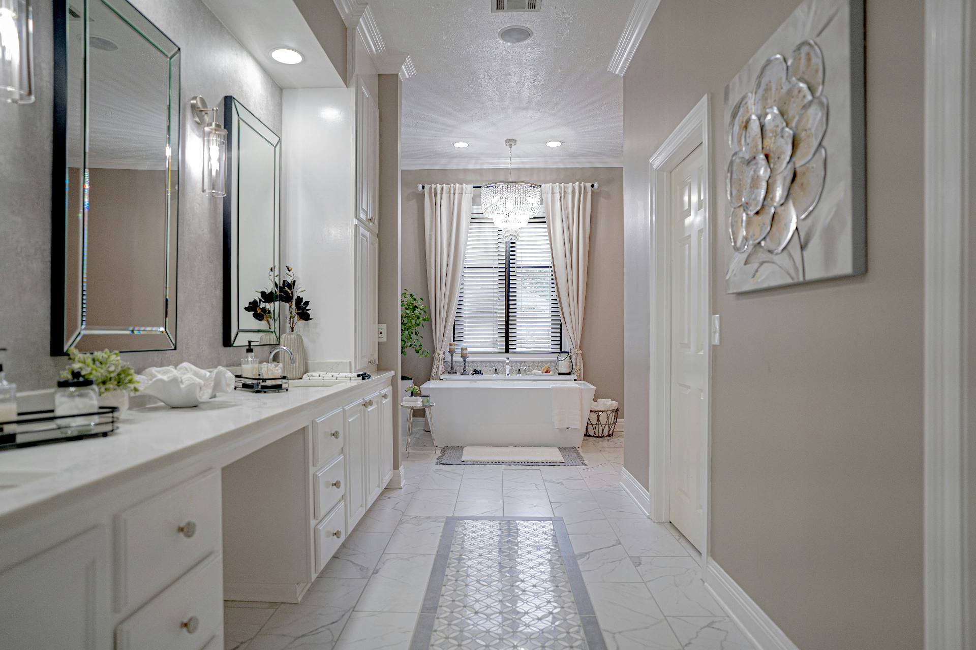 Professional LVT installation