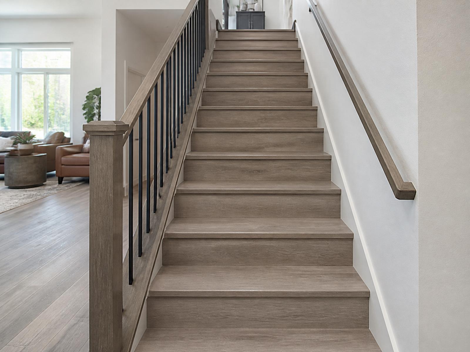 Custom nosings - the detail that makes the staircase